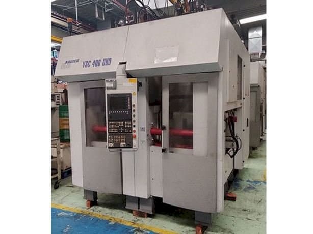 Levý pohled  na EMAG VSC-400 DUO  stroj