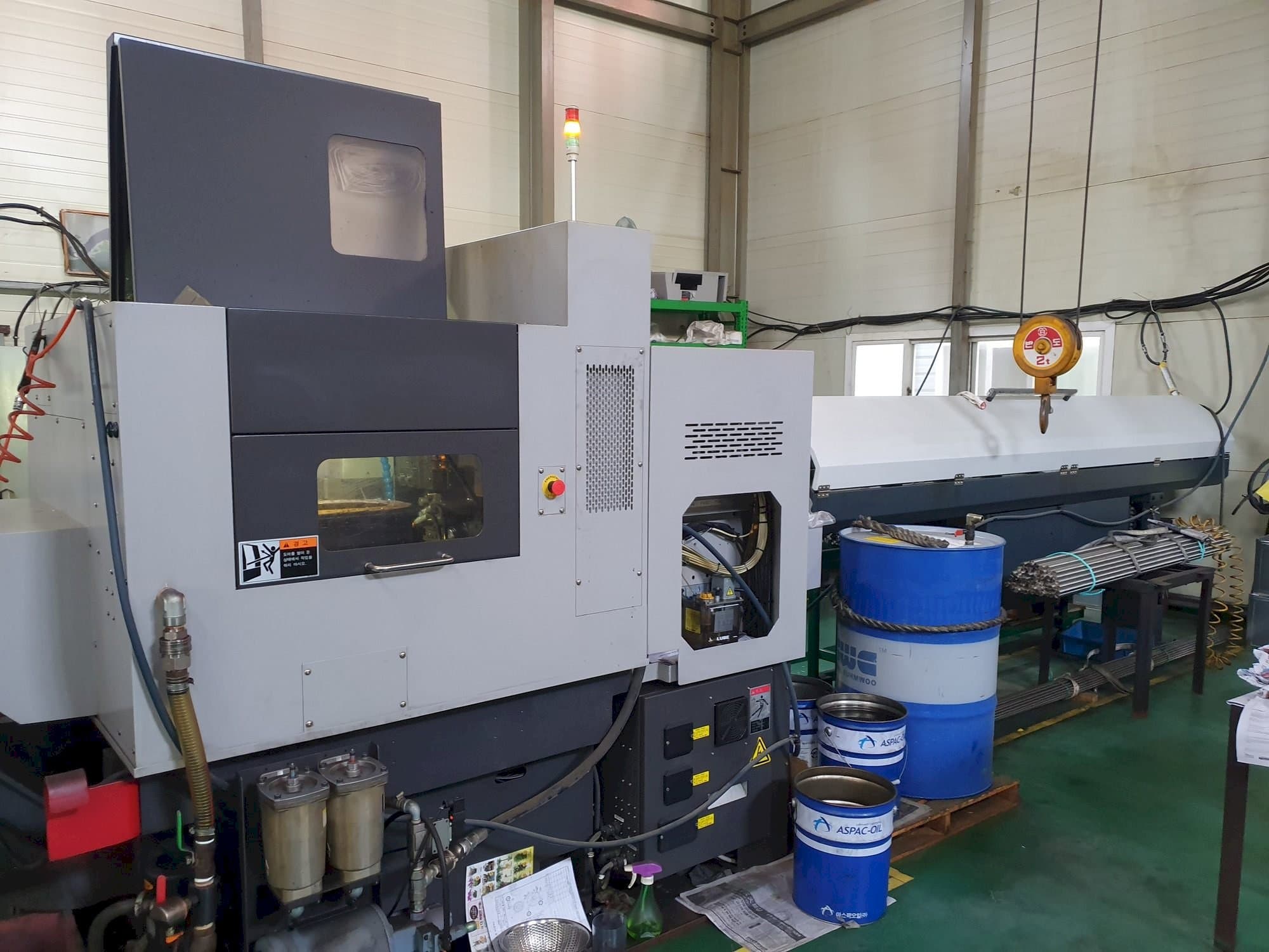 Čelní pohled  na TSUGAMI BO266K-Ⅱ  stroj