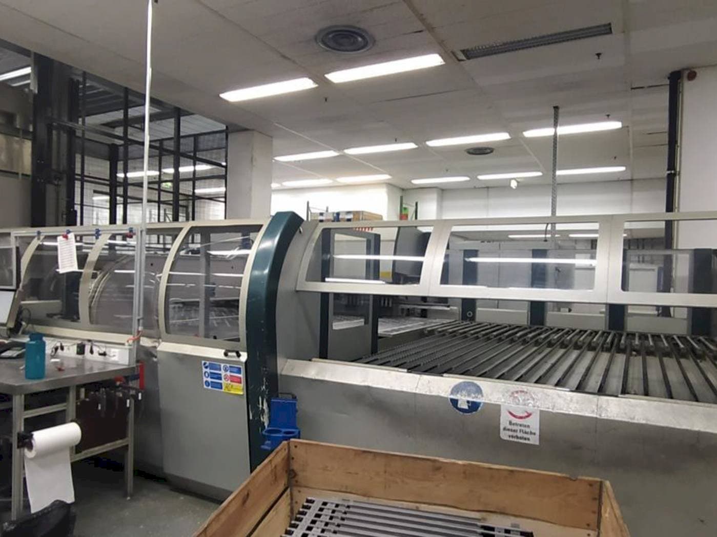 Čelní pohled  na Salvagnini P4  stroj