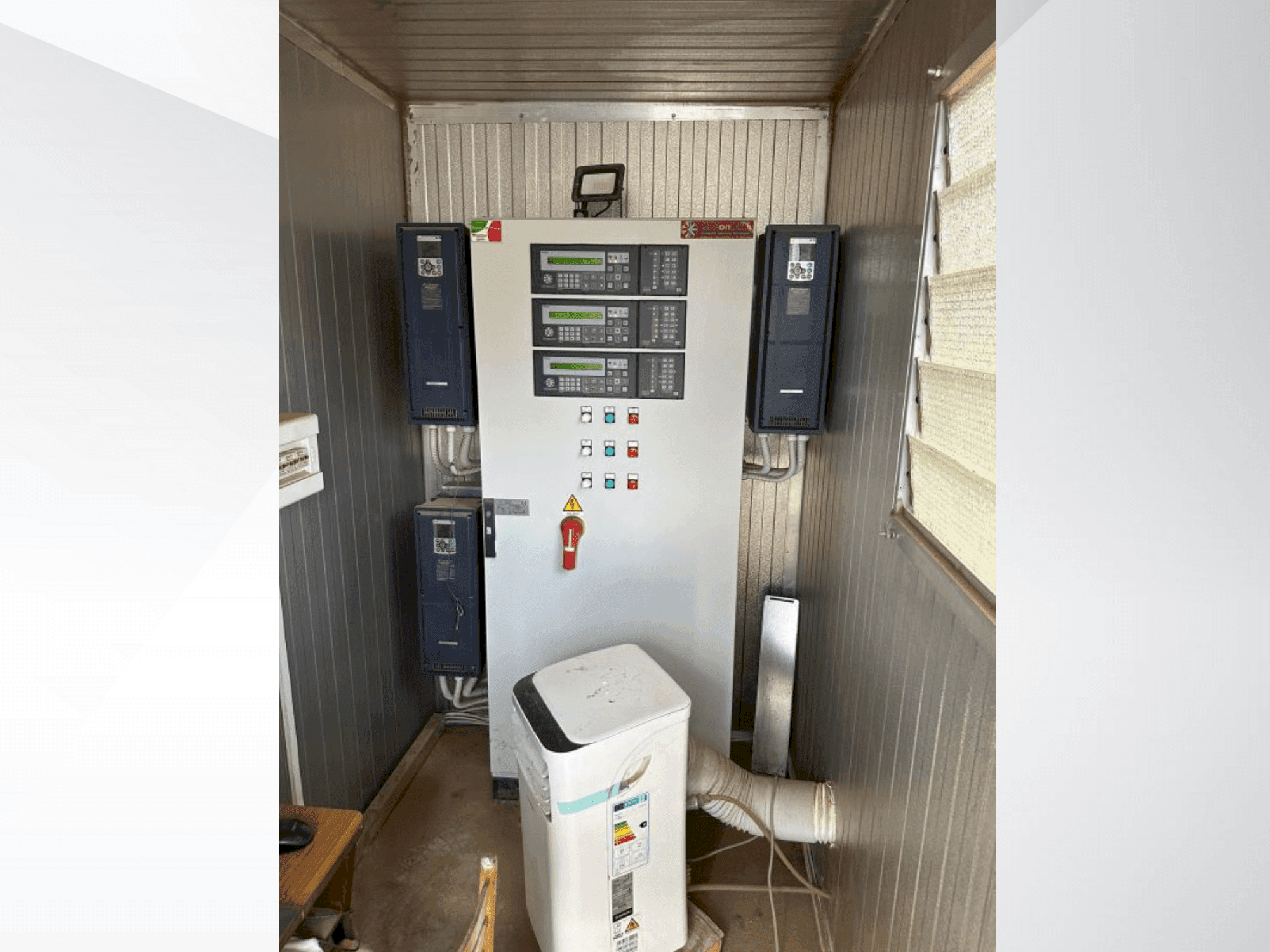 Čelní pohled  na BIGonDRY LEM 96.73.41  stroj