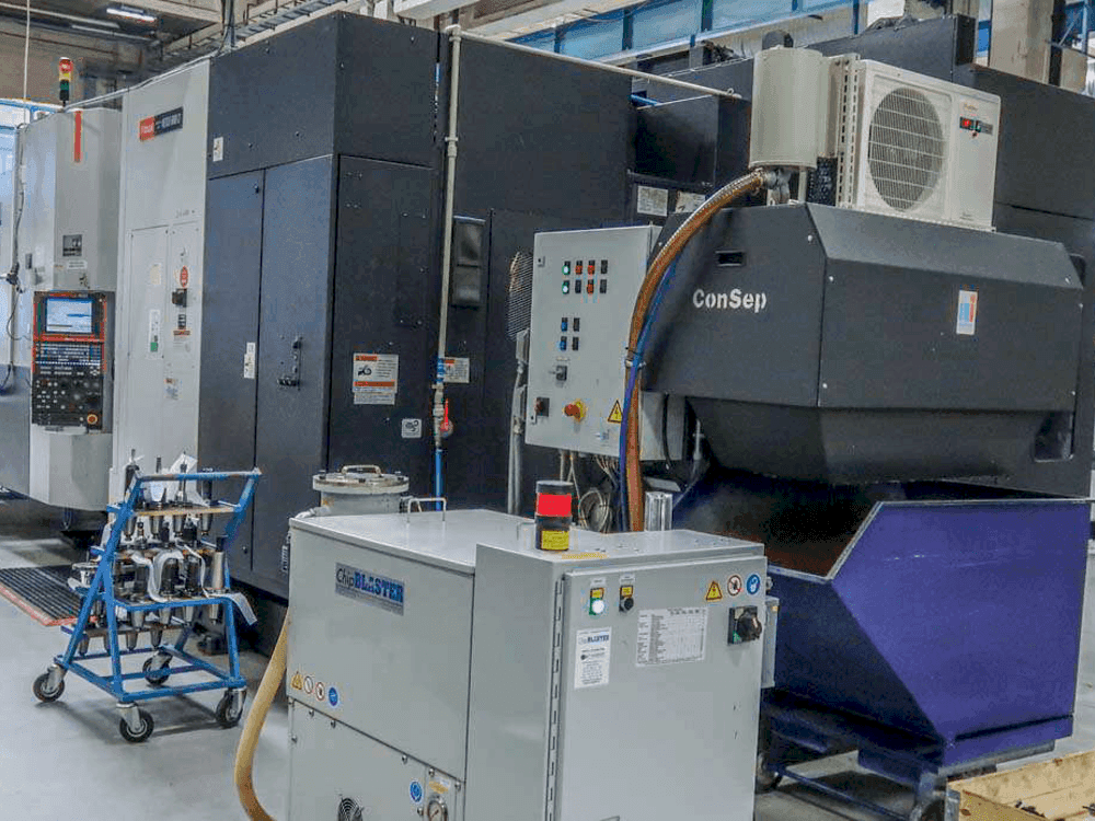 Čelní pohled  na Mazak NEXUS HCN 6000 II  stroj