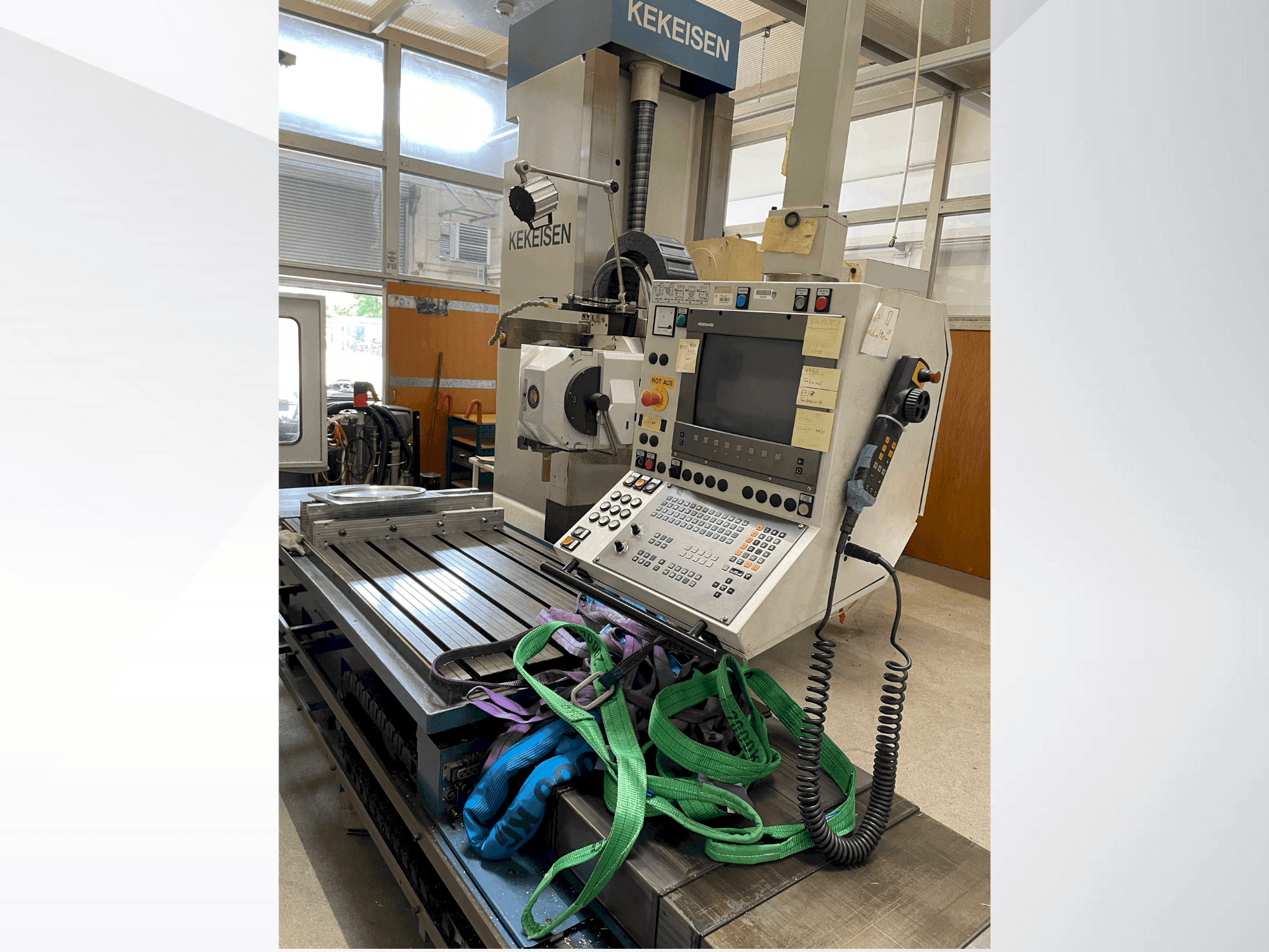 Čelní pohled  na Kekeisen  UBF 1600/15  stroj