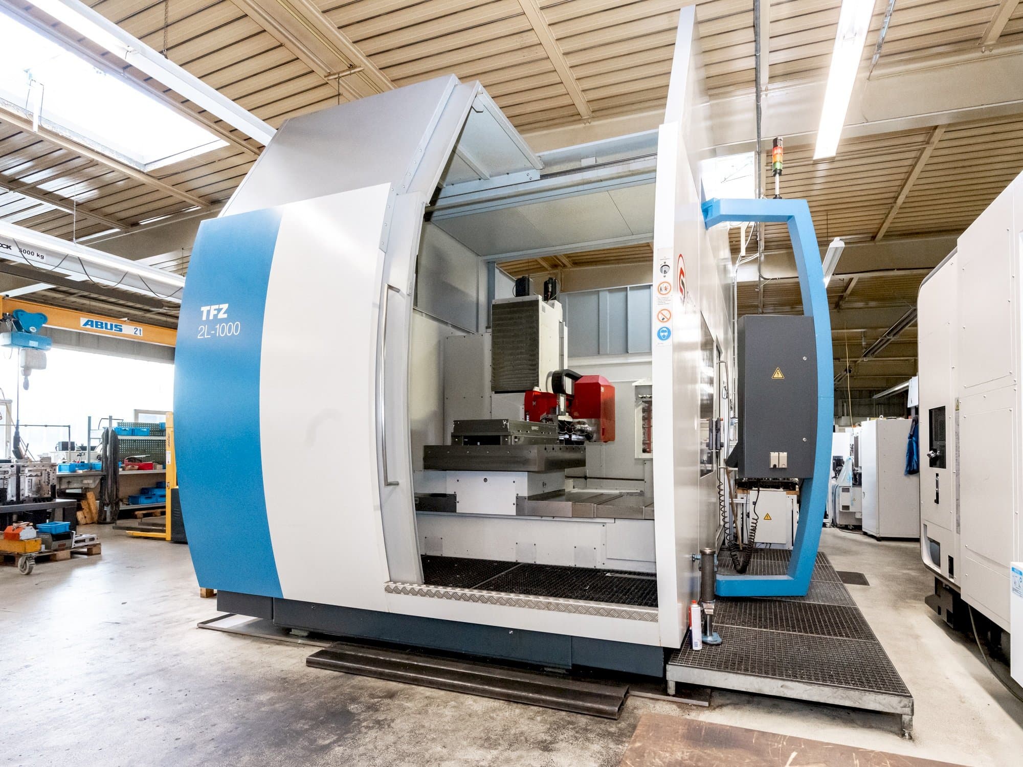 Čelní pohled  na SAMAG TFZ 2L-1000  stroj