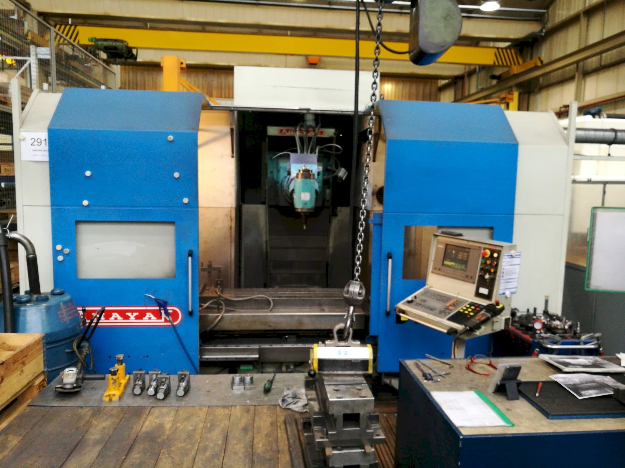 Čelní pohled  na ANAYAK VH-1800  stroj