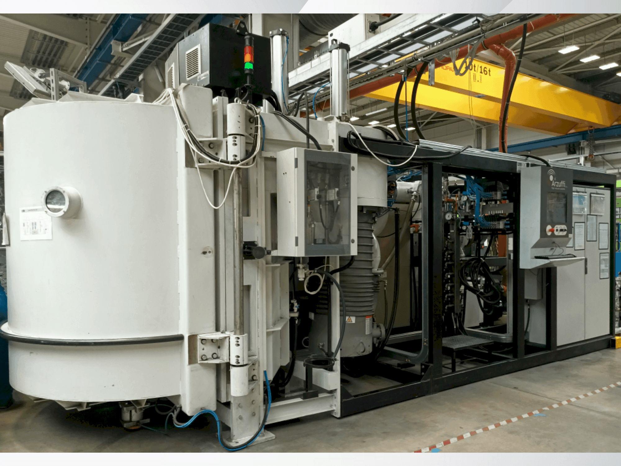 Čelní pohled  na ARZUFFI AM/KW 1DA2 1900/1800 IC MF  stroj