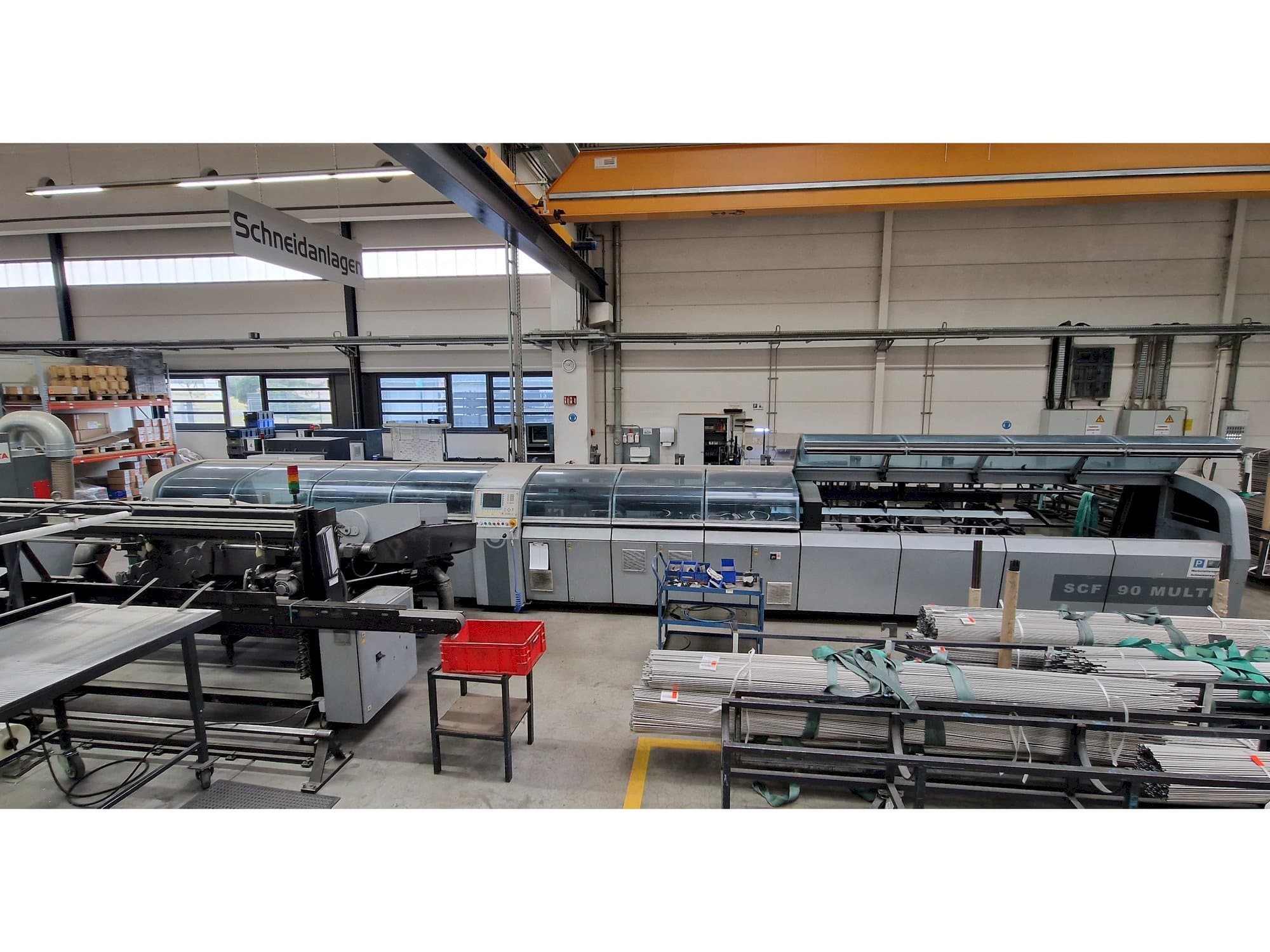 Čelní pohled  na Bewo SFC90  stroj