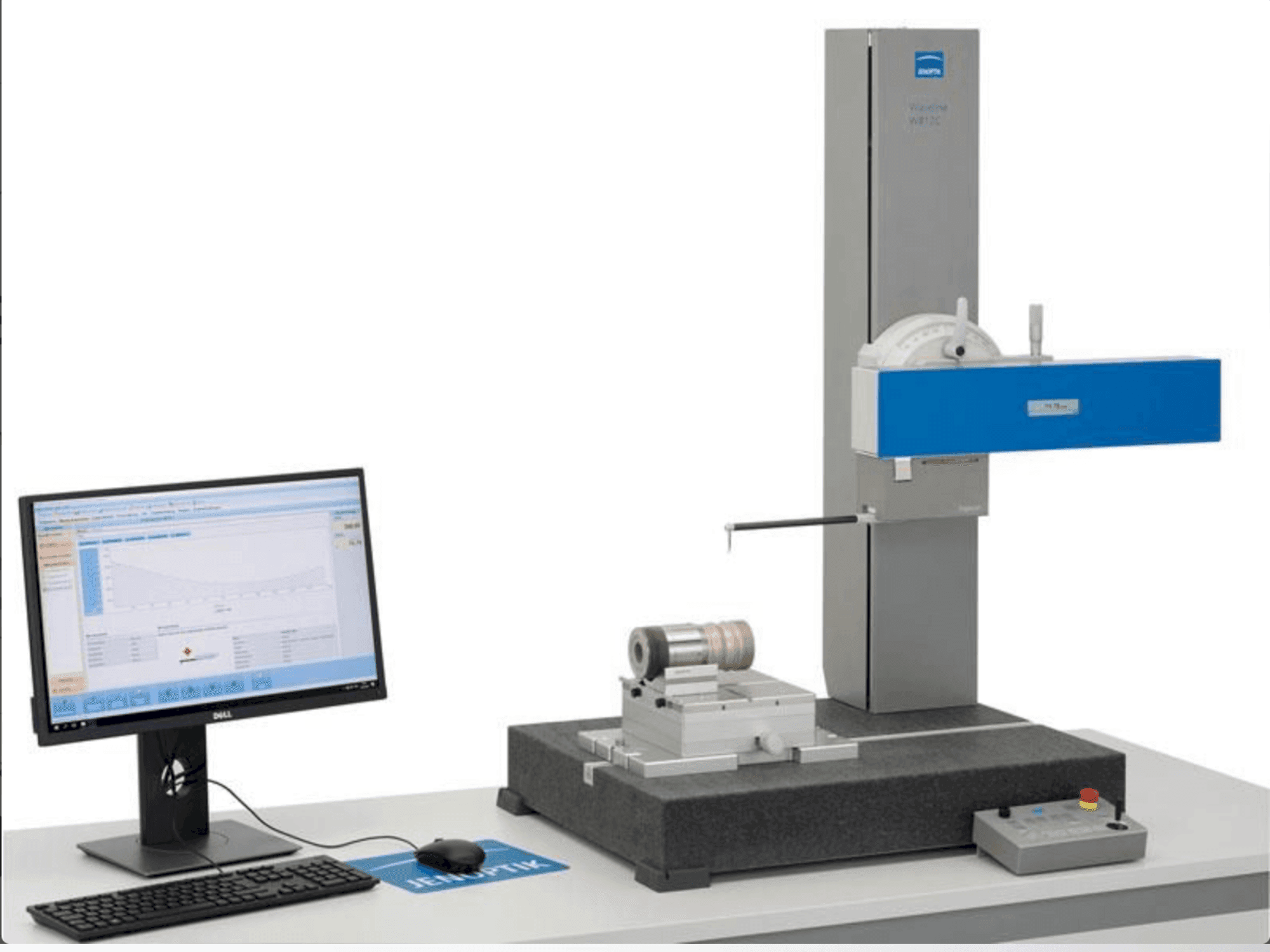 Čelní pohled  na JENOPTIK HOMMEL ETAMIC T8000 Wavemove  stroj