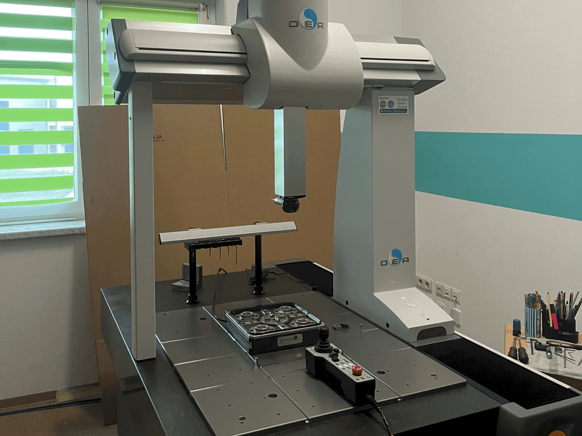 Čelní pohled  na Hexagon Global 07.10.07  stroj