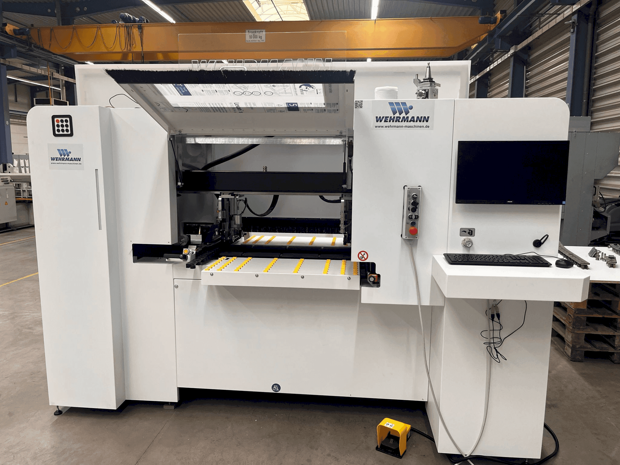 Čelní pohled  na VITAP K3  stroj