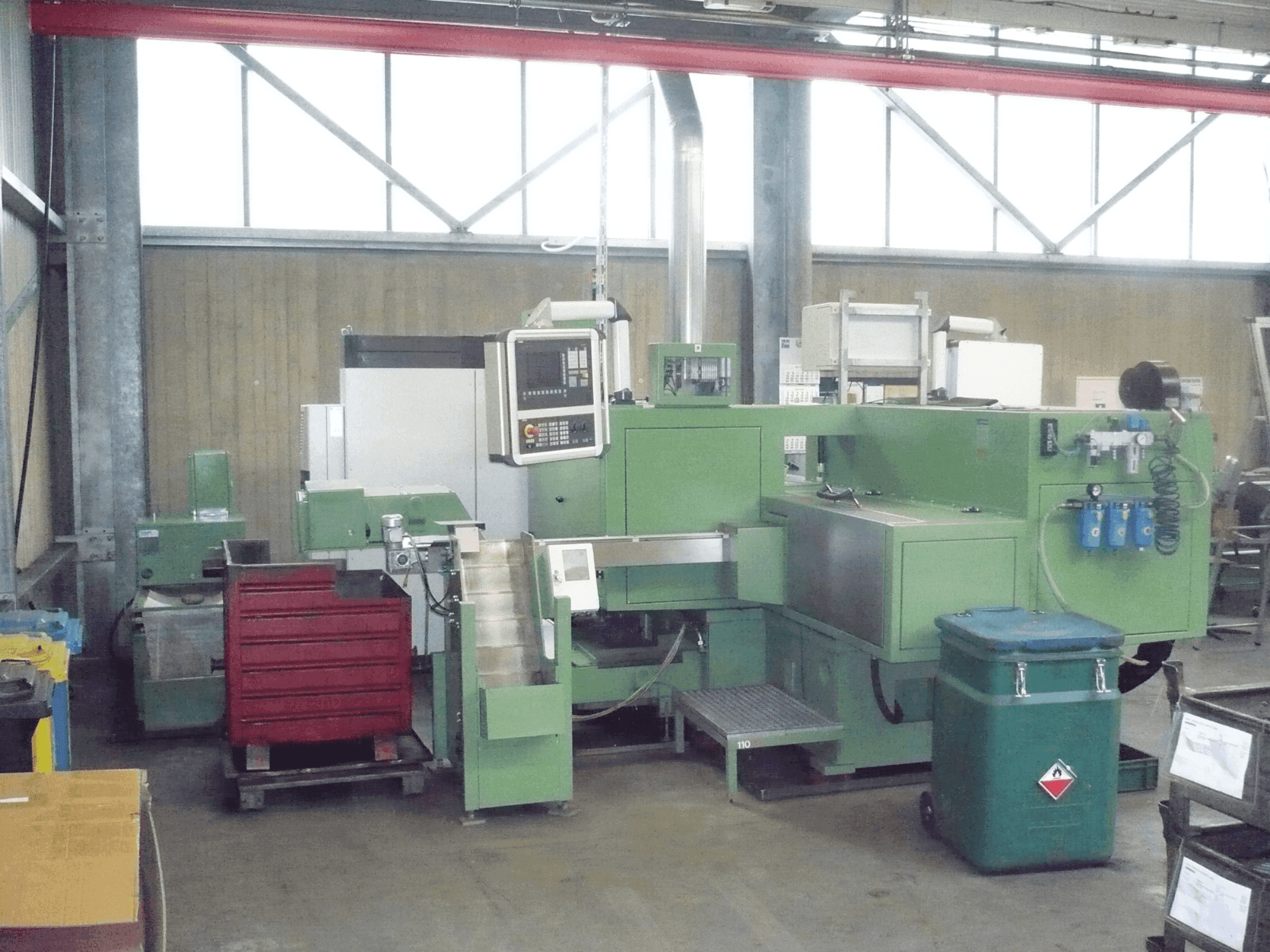 Čelní pohled  na HK-KON L2SDZ-6  stroj