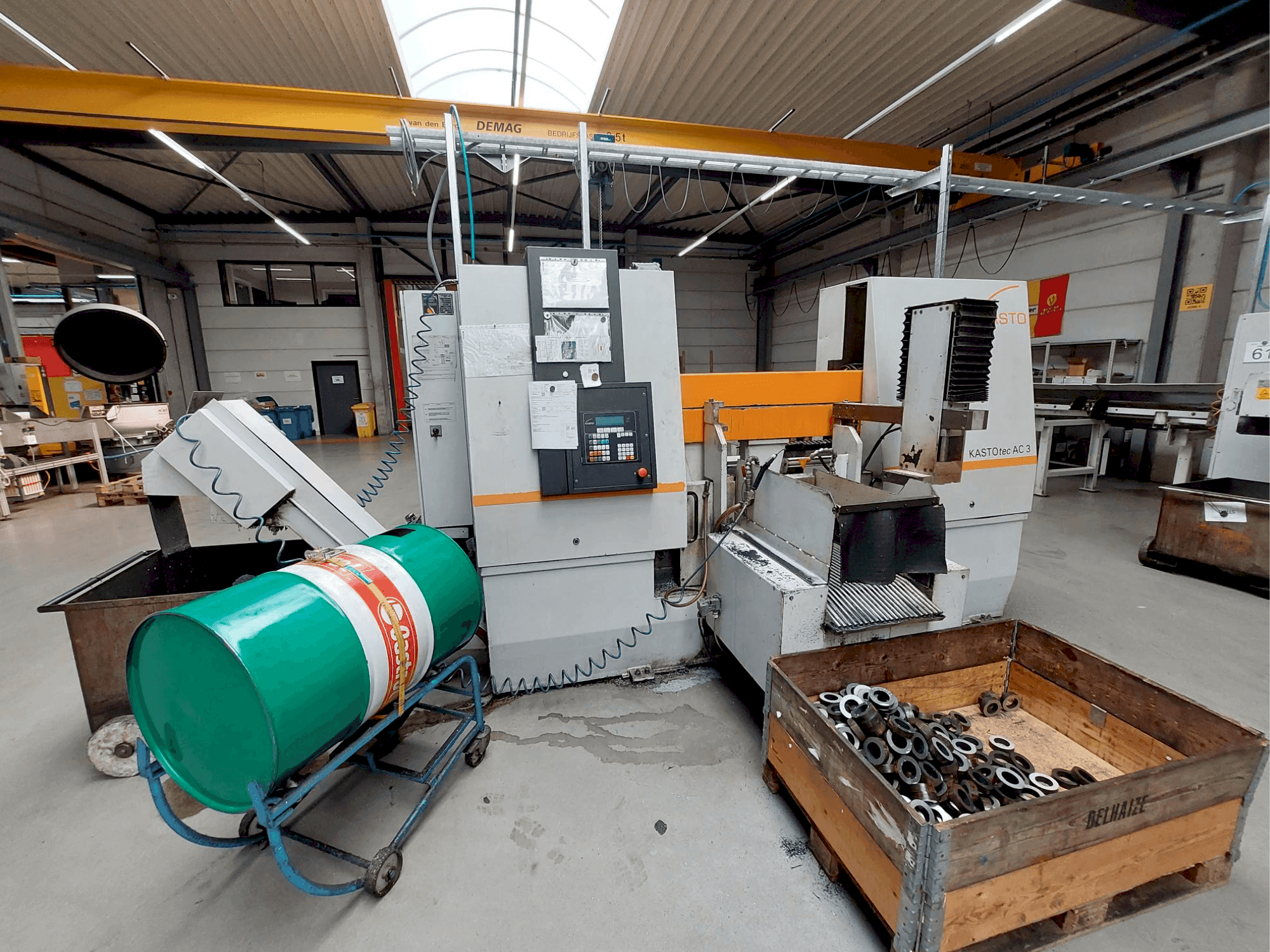 Čelní pohled  na KASTO tec A3  stroj