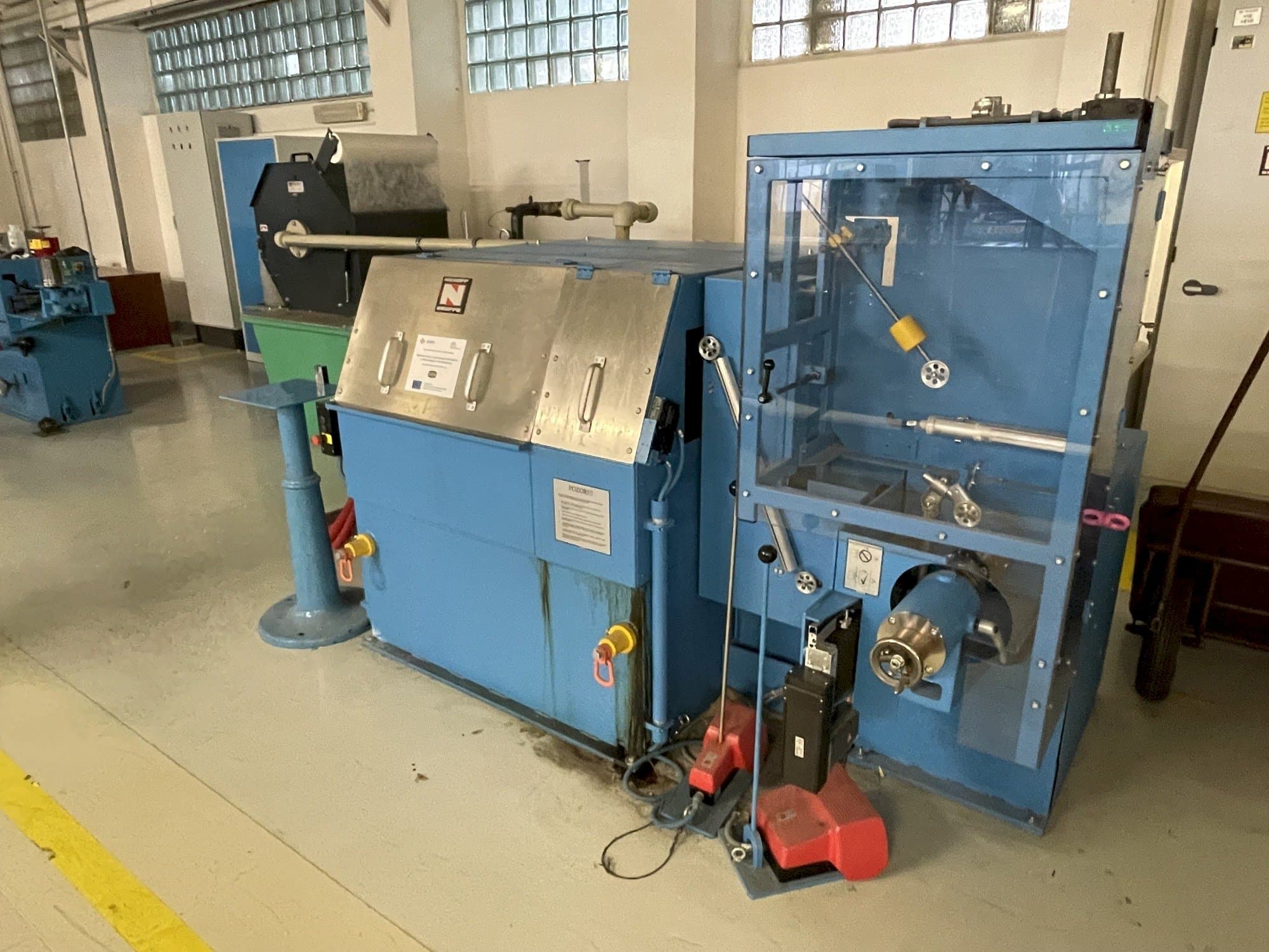 Čelní pohled  na Niehoff SG 5.1.G.E.  stroj