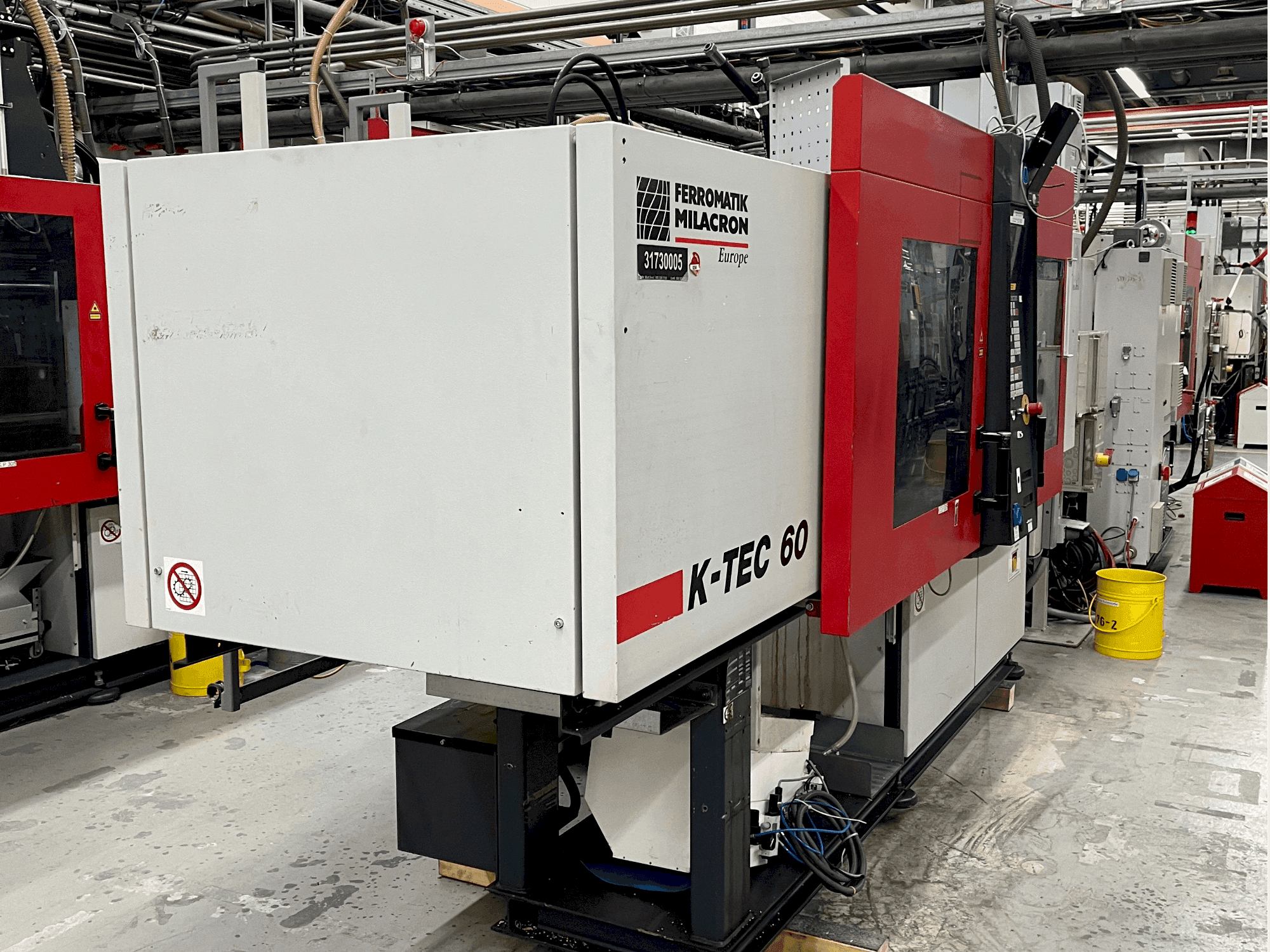Čelní pohled  na FERROMATIK K-TEC 60 S  stroj