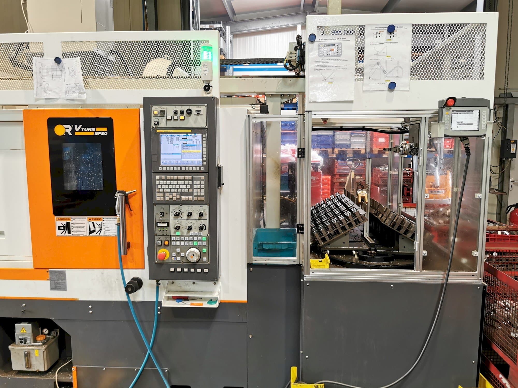 Čelní pohled  na Victor V Turn MP  stroj