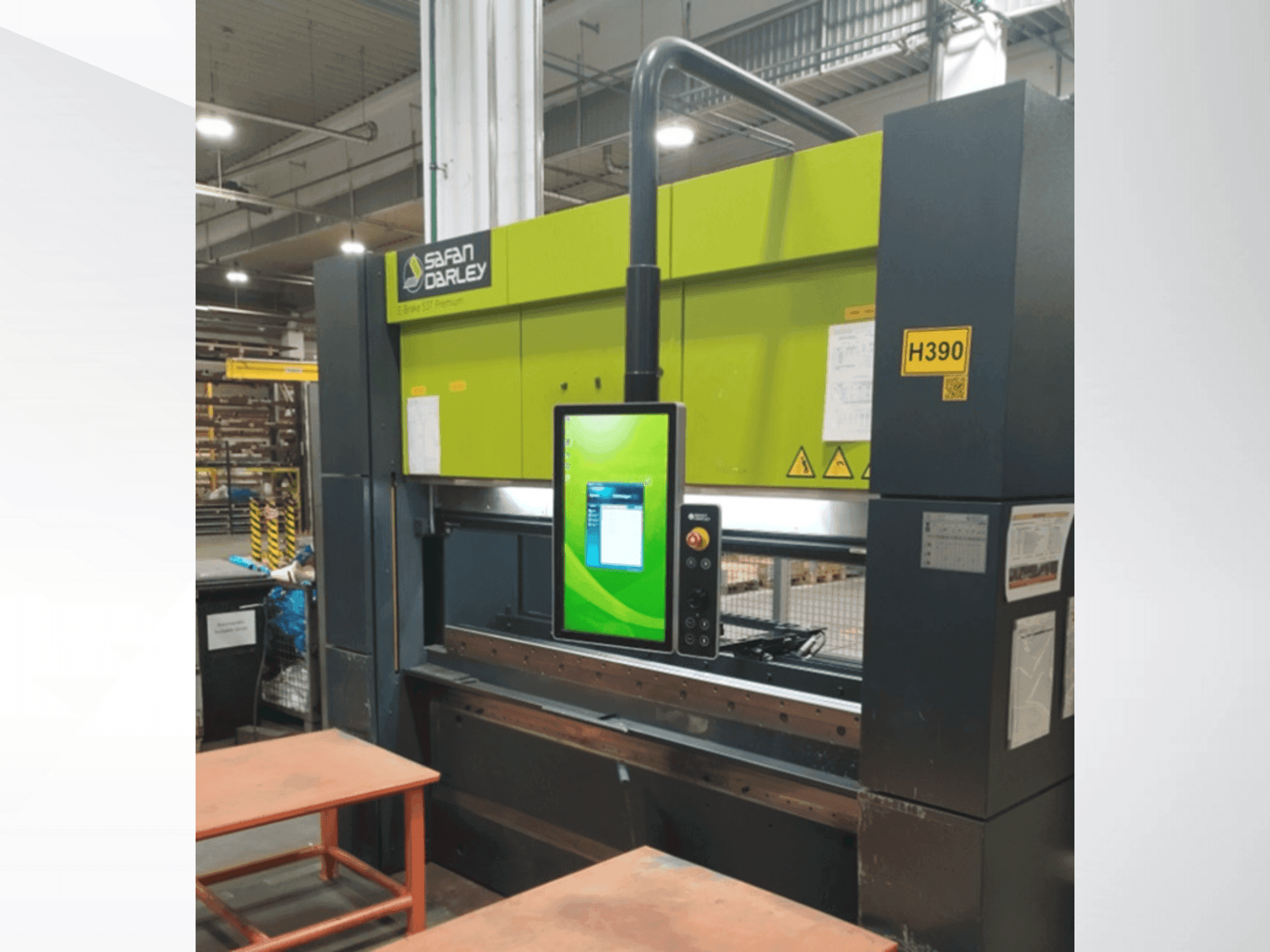 Čelní pohled  na Safan SAFAN DARLEY E-BRAKE premium 50-2050  stroj