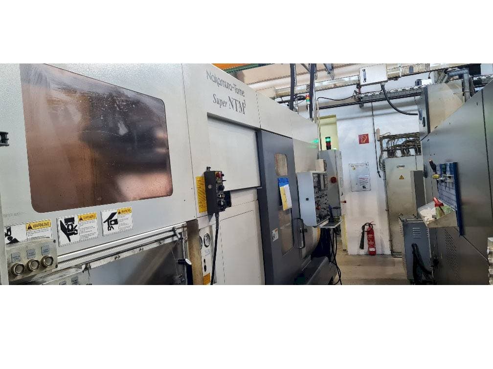 Čelní pohled  na NAKAMURA Super NTM³  stroj