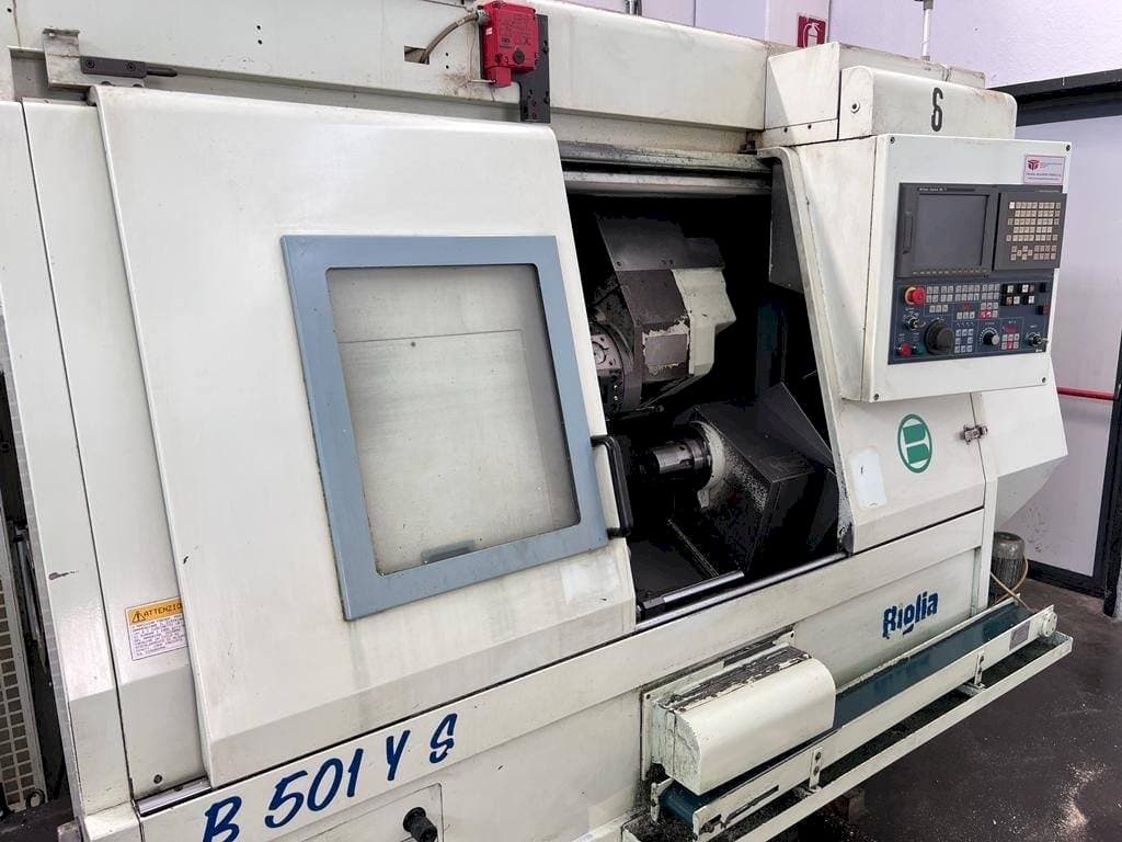 Čelní pohled  na Biglia B501YS  stroj