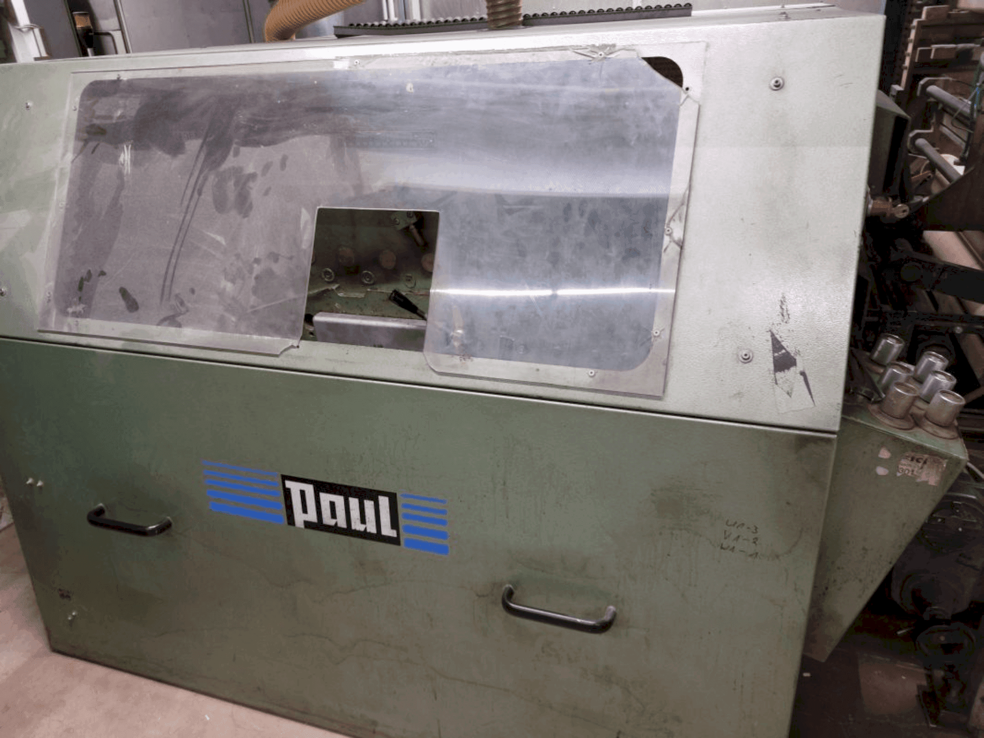 Čelní pohled  na Paul Reinhardt K34G / 1500  stroj