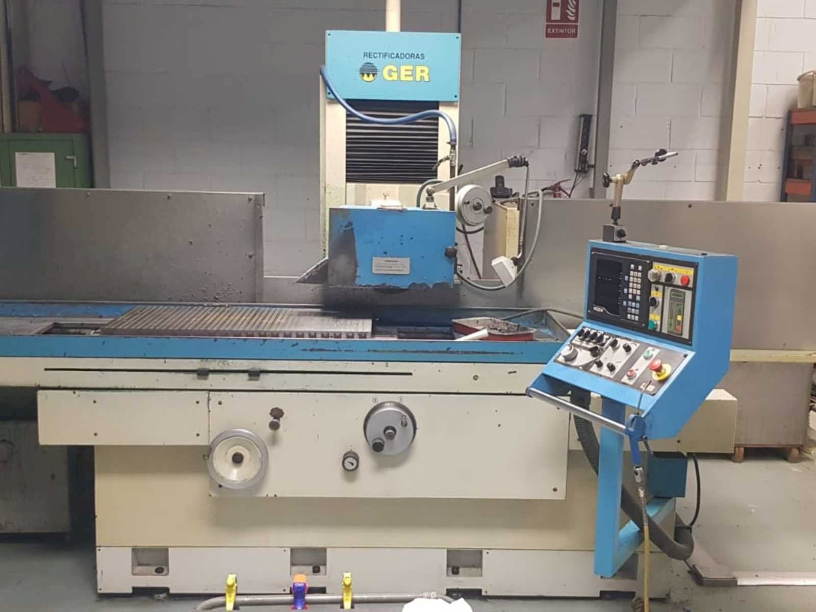 Čelní pohled  na GER S-100/50  stroj