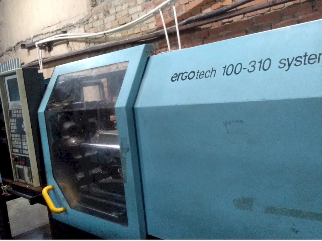 Čelní pohled  na DEMAG ERGOtech system 100-310  stroj