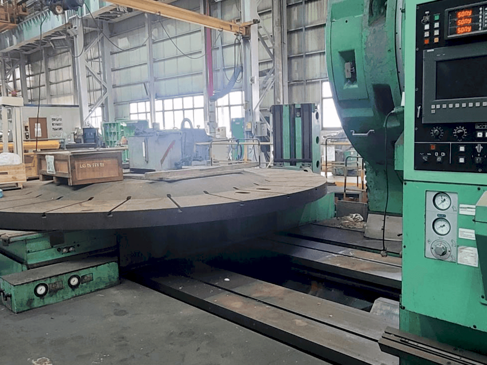 Čelní pohled  na MAAG SH-600  stroj