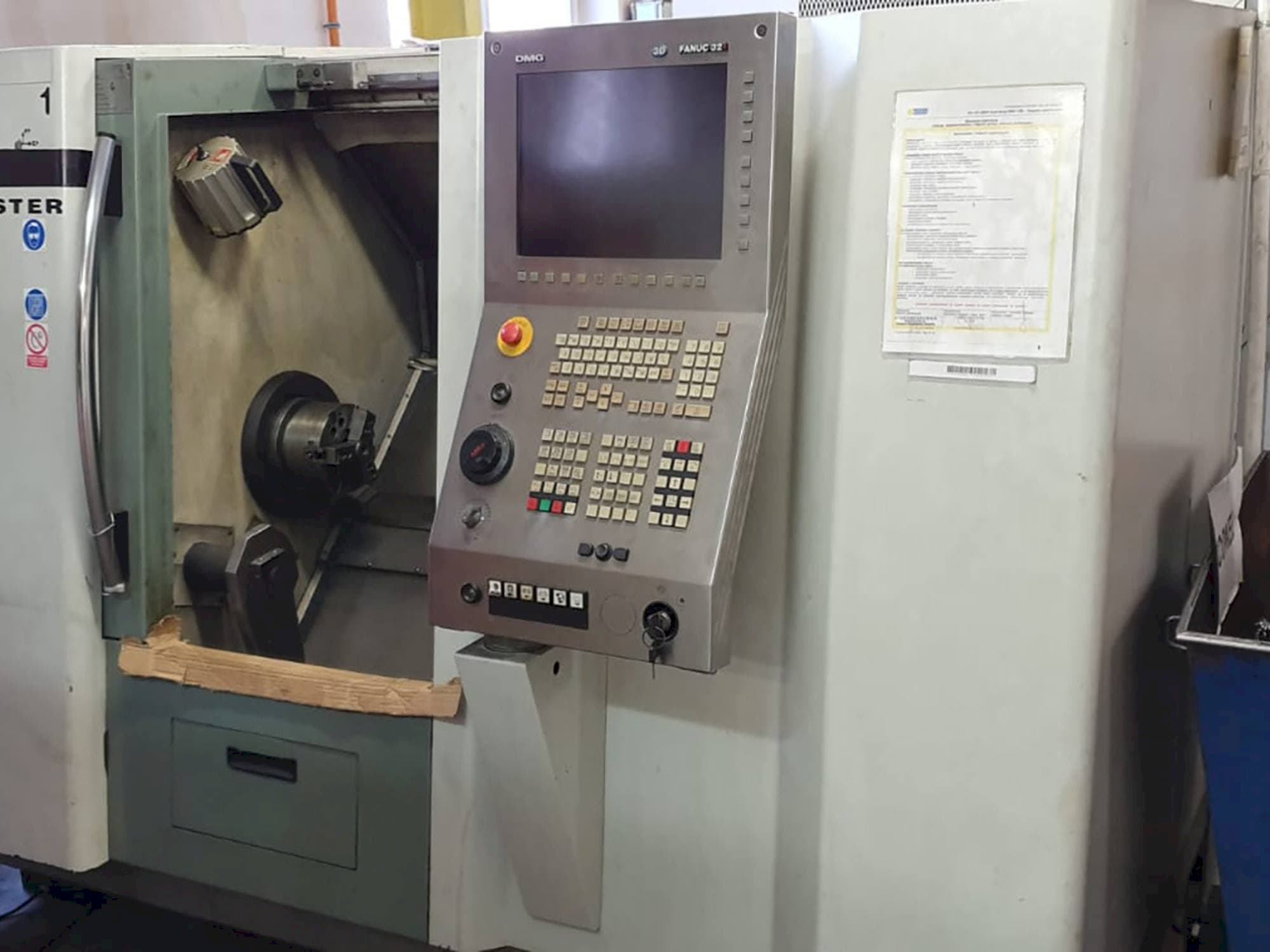 Čelní pohled  na Gildemeister CTX 210  stroj