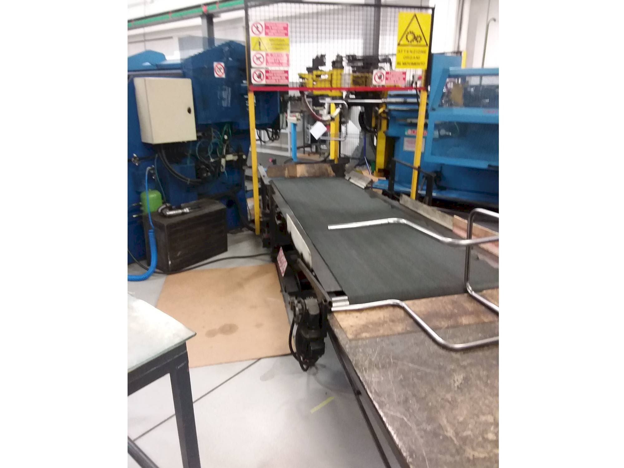 Čelní pohled  na Crippa 532  stroj