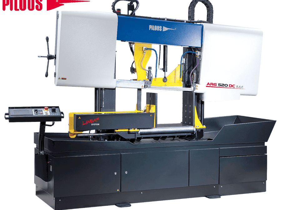 Čelní pohled  na Pilous ARG 520 DC  stroj