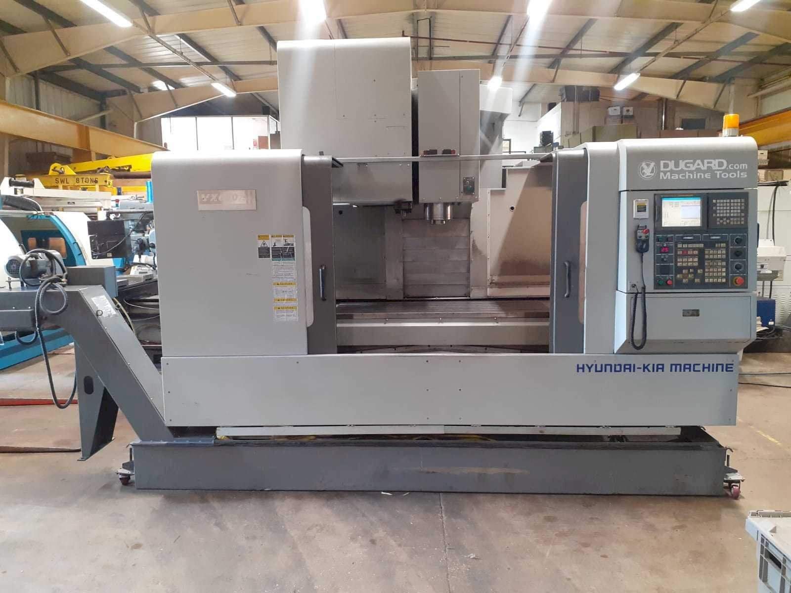 Čelní pohled  na Hyundai Kia VX650/50  stroj