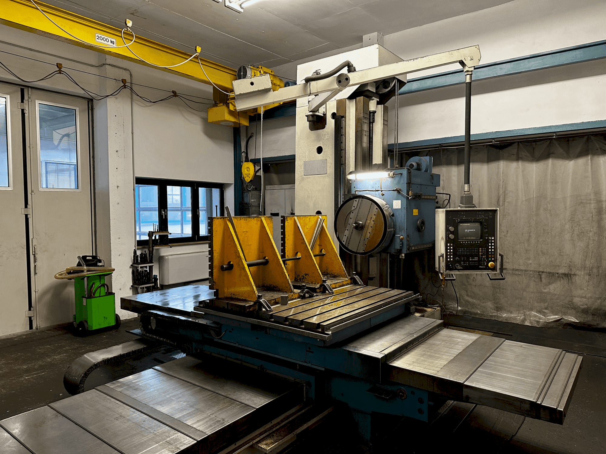 Čelní pohled  na UNION BFT 110  stroj