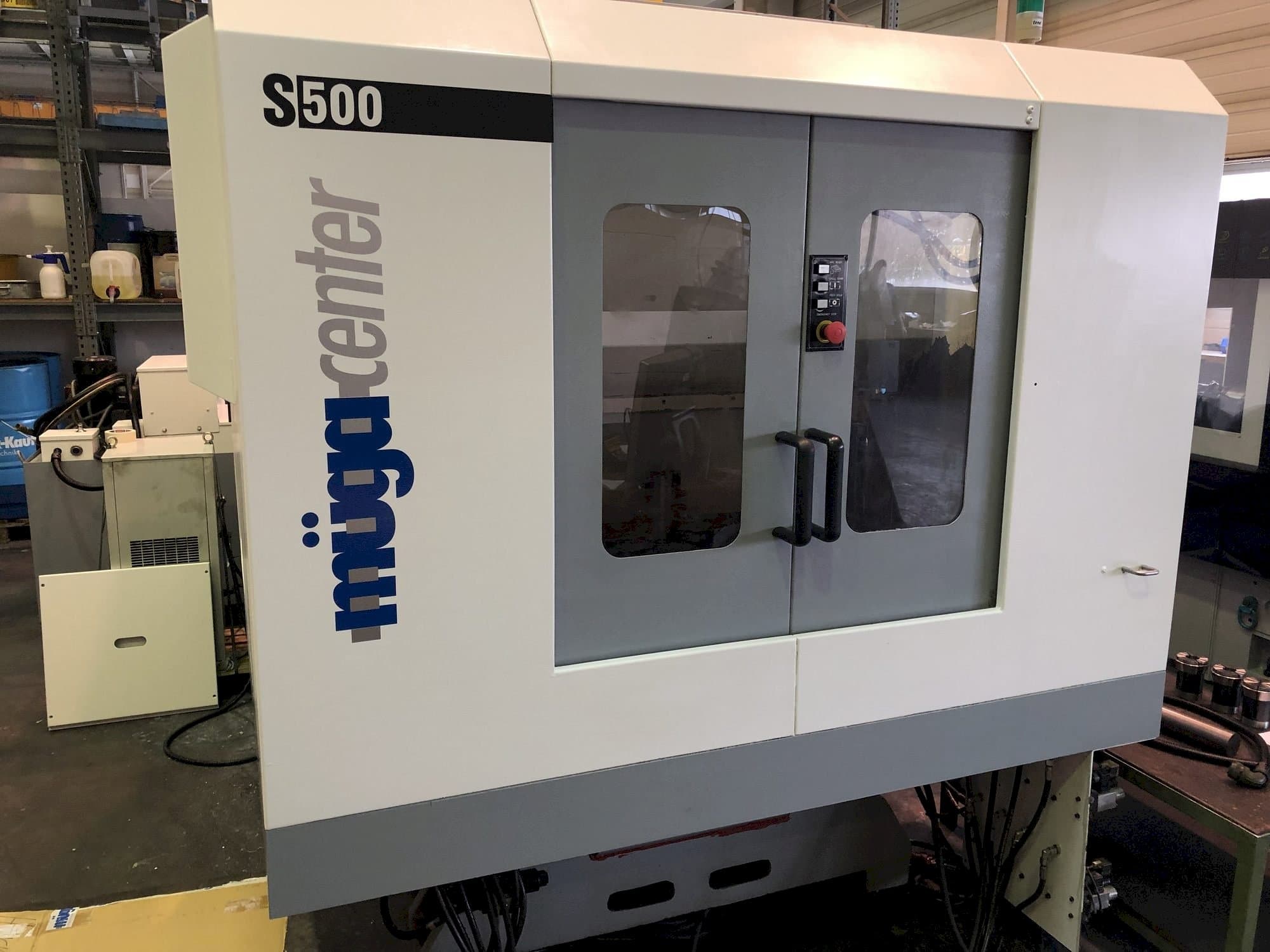 Čelní pohled  na Muga S500  stroj