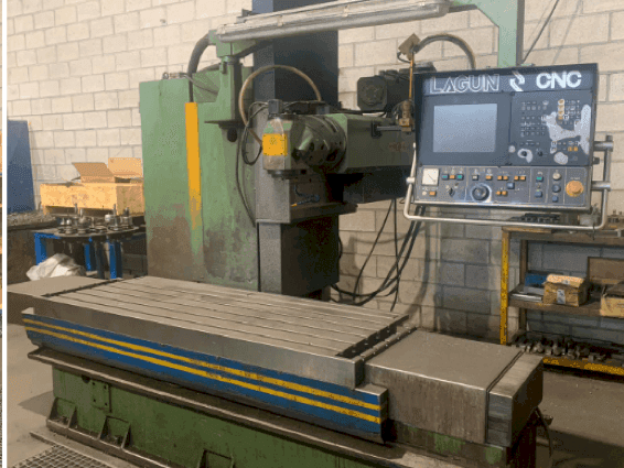 Čelní pohled  na LAGUN FBF 1800  stroj