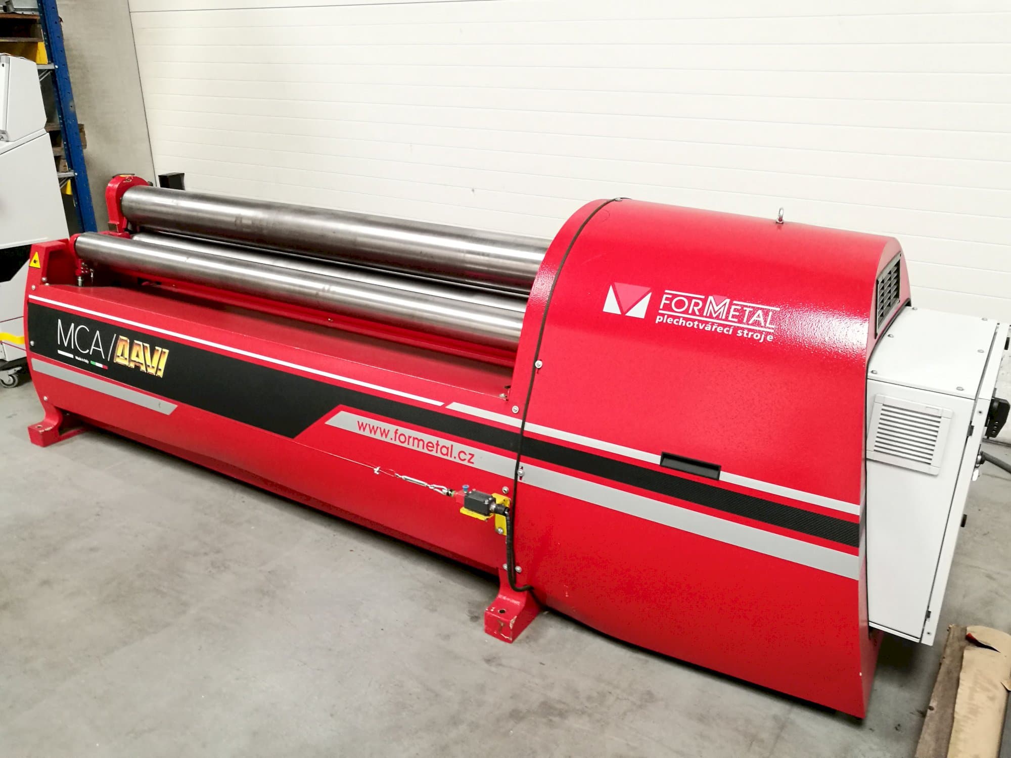 Pravý pohled  na Davi MCA 2017 stroj