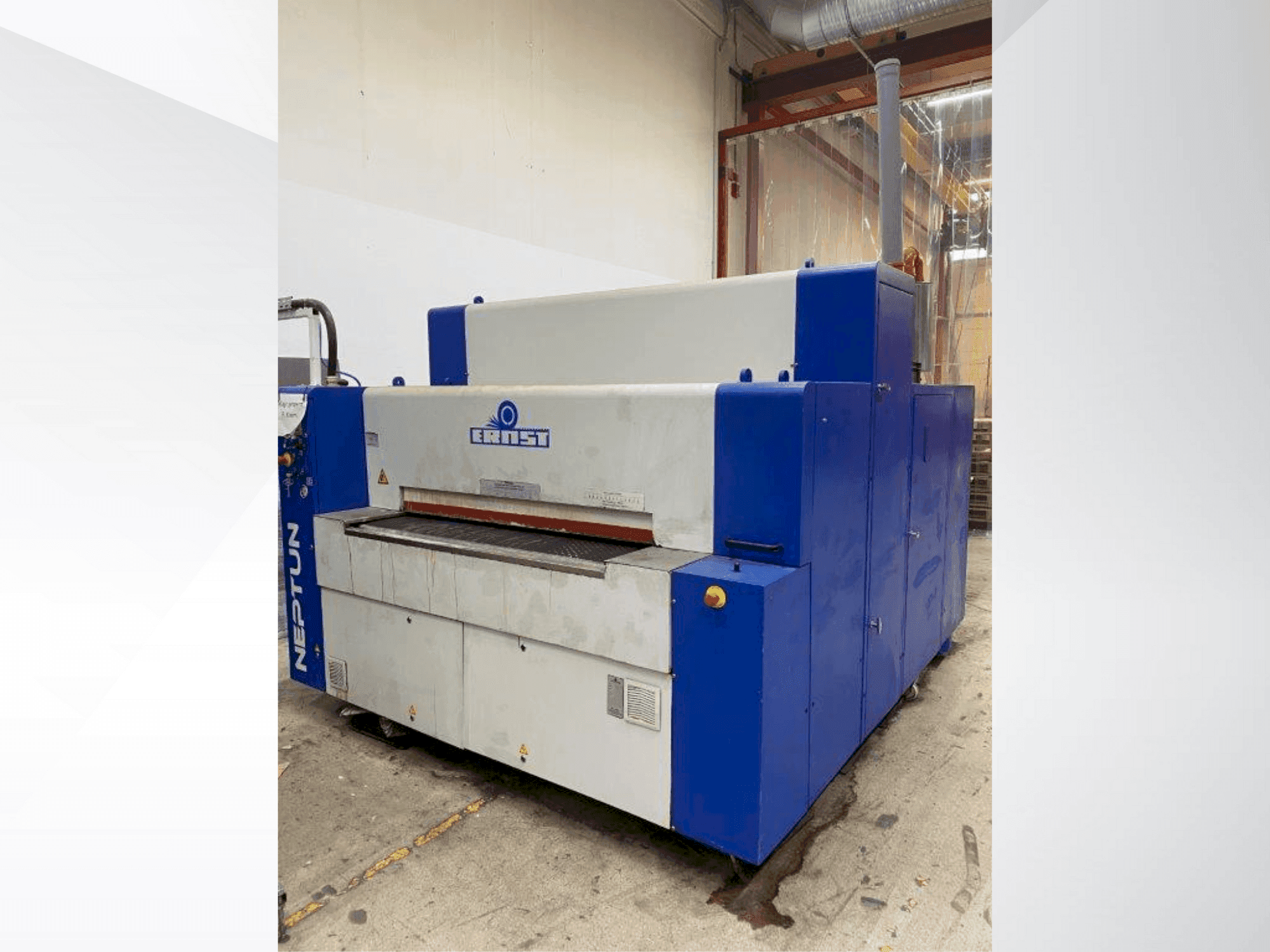 Čelní pohled  na ERNST Neptun EKB  stroj