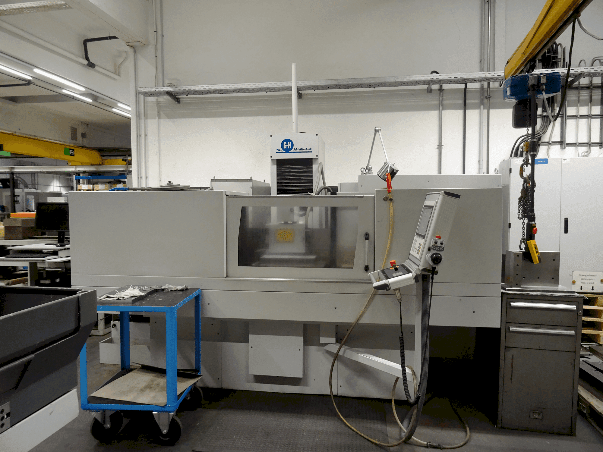 Čelní pohled  na GEIBEL & HOTZ FS 640 Z CB  stroj