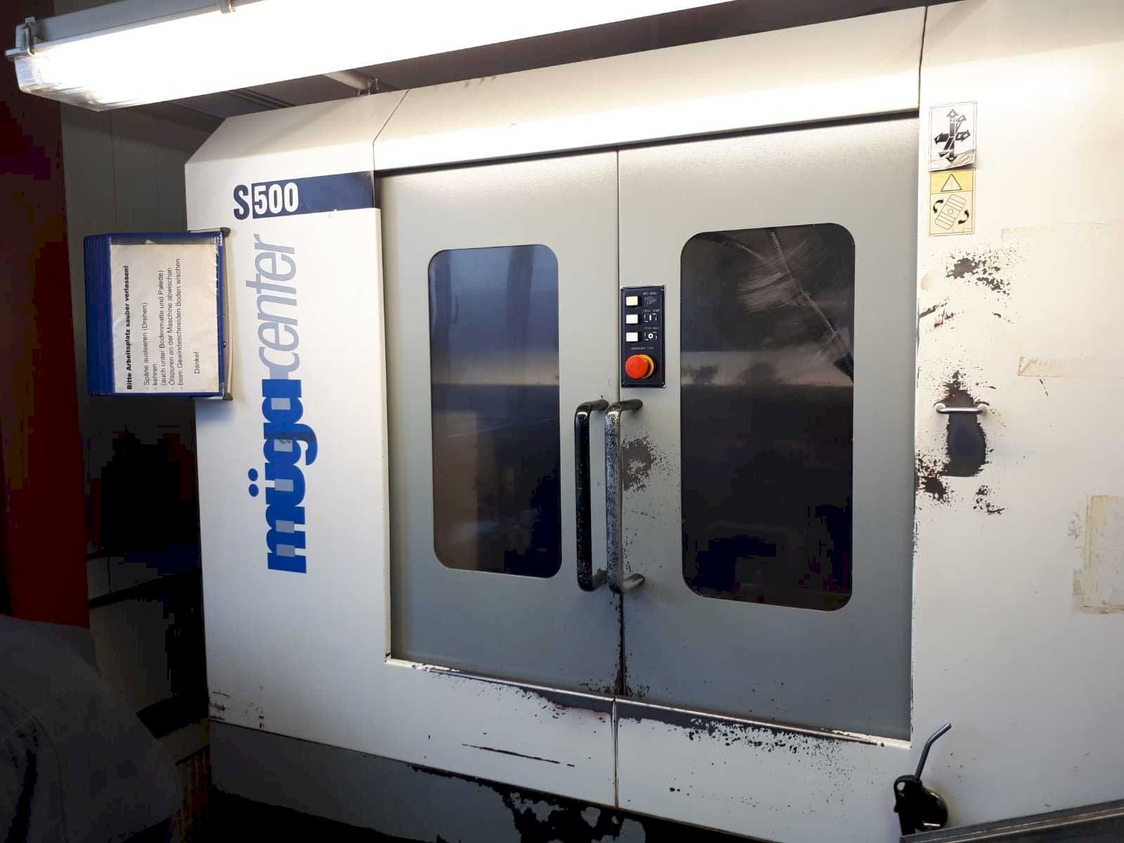 Čelní pohled  na Muga S500  stroj