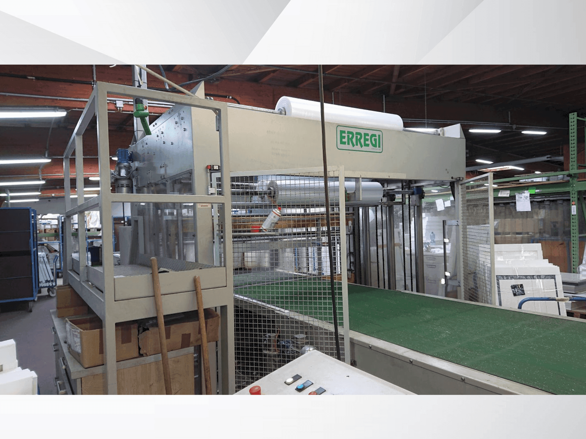 Čelní pohled  na ERREGI LINE ERREGI  stroj
