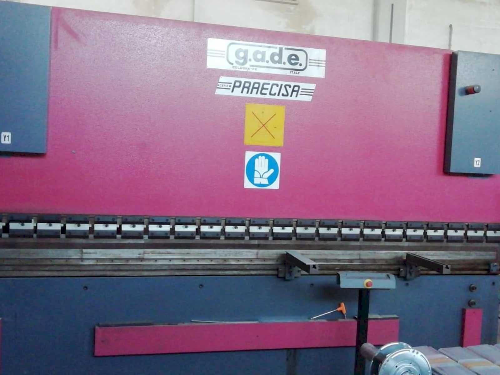 Čelní pohled  na Gade PS-C 4120  stroj