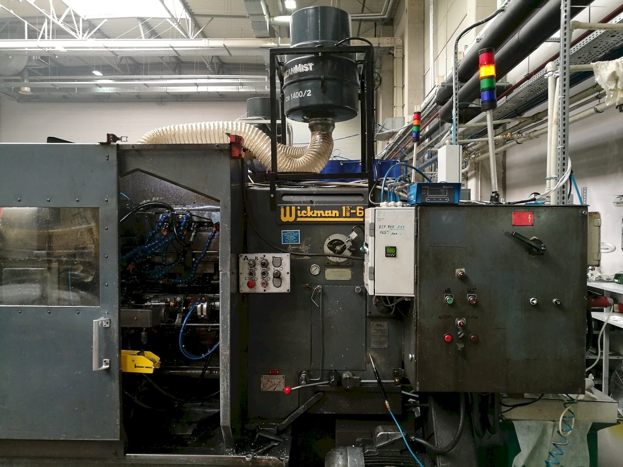 Čelní pohled  na Wickman 1  3/8"-6  stroj