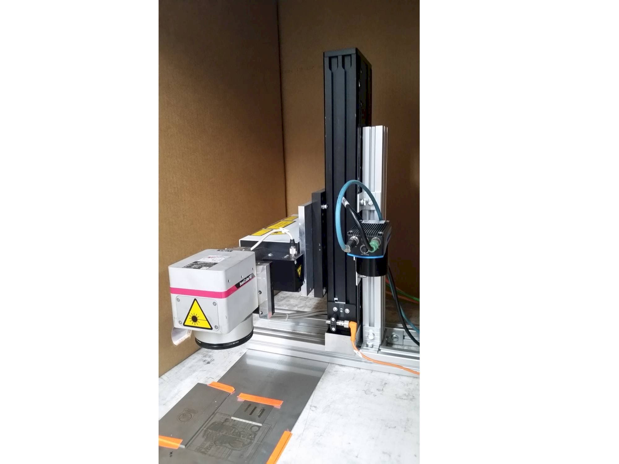 Čelní pohled  na Baublys IF 20 IP  stroj