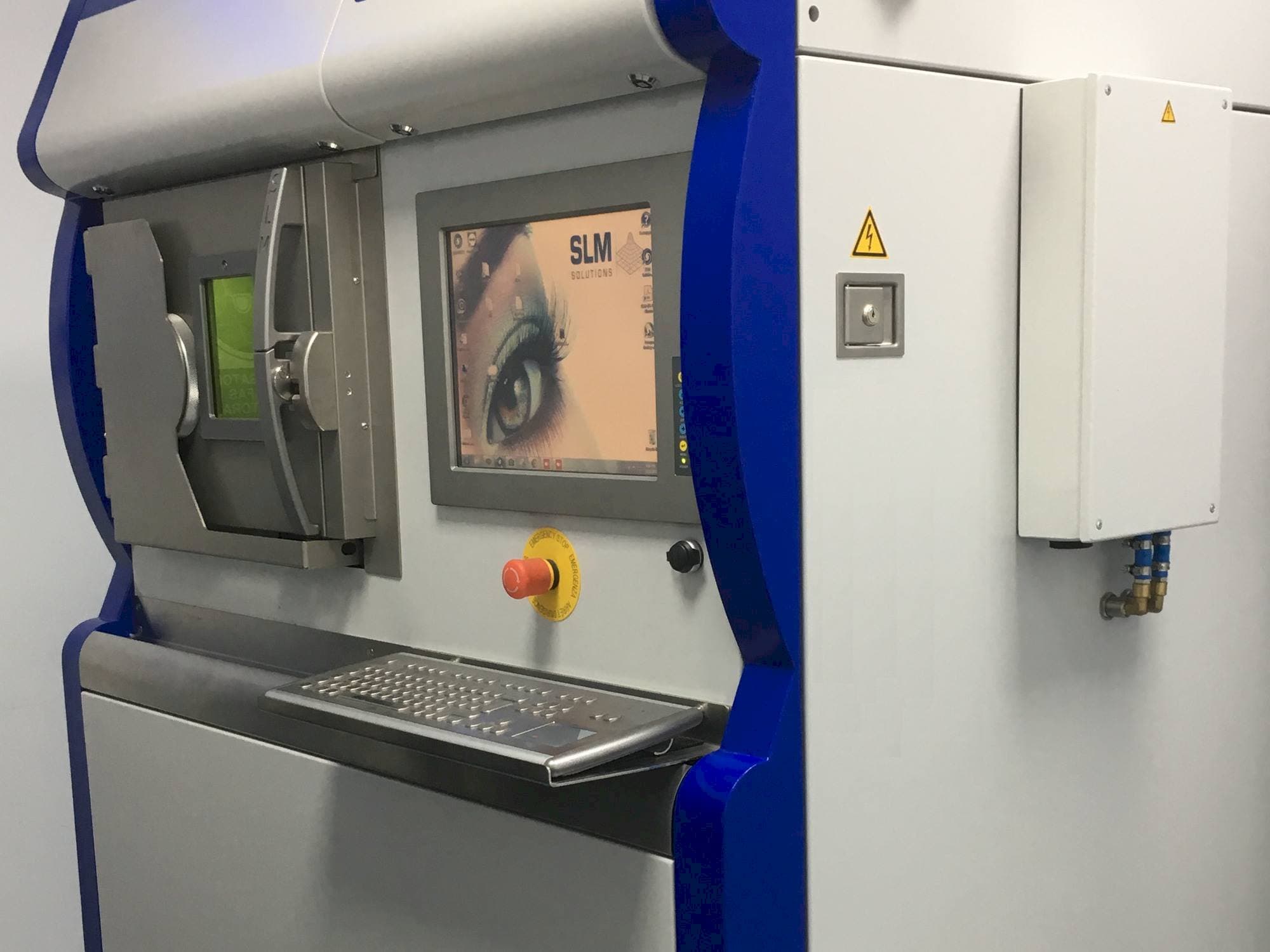 Čelní pohled  na SML  125HL  stroj