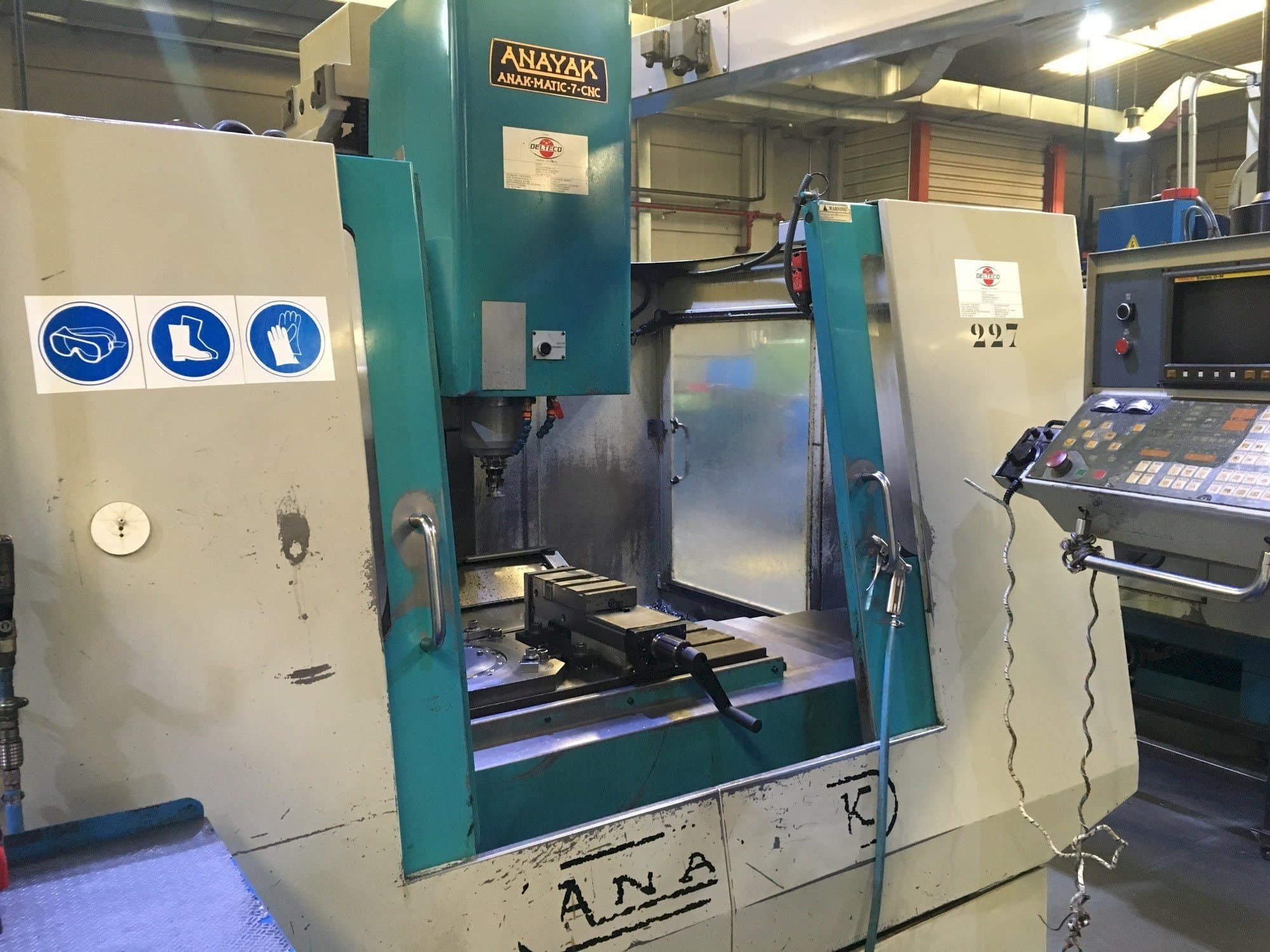 Čelní pohled  na ANAYAK ANAKMATIC-7  stroj