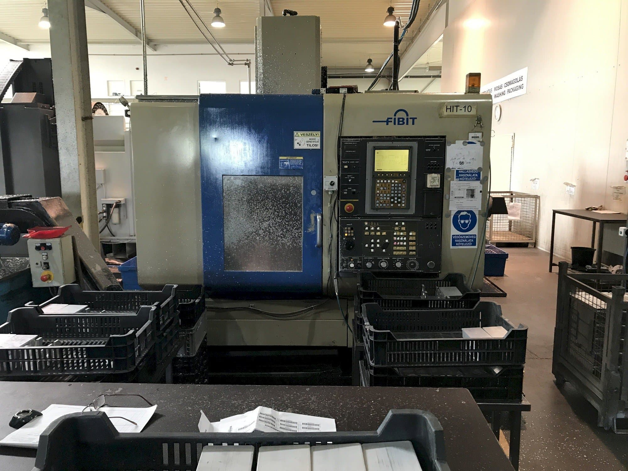 Čelní pohled  na HITACHI SEIKI VS40  stroj