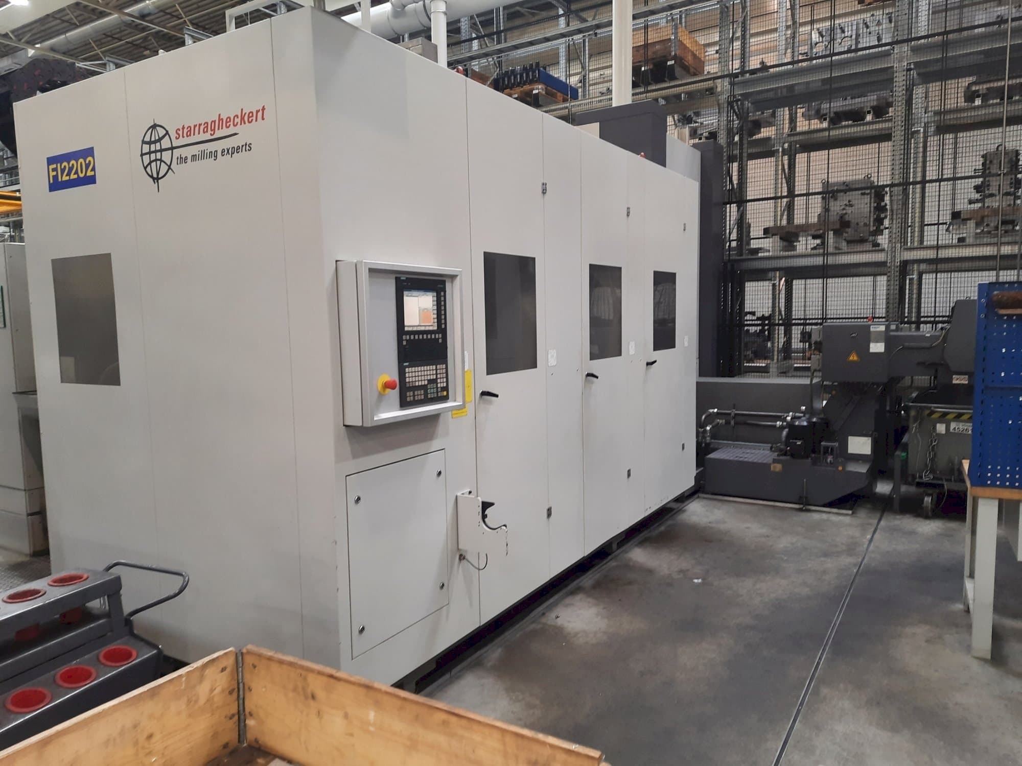 Čelní pohled  na Heckert HEC 1000  stroj