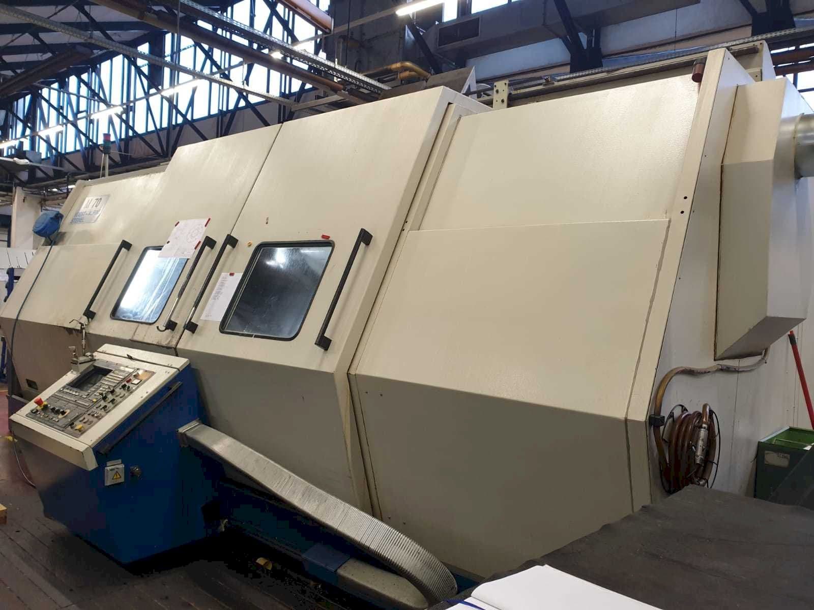 Čelní pohled  na WFL  M70  stroj