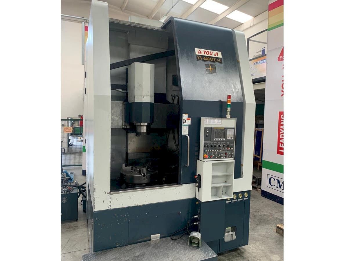 Čelní pohled  na YOU JI Yv 600ATC+C  stroj