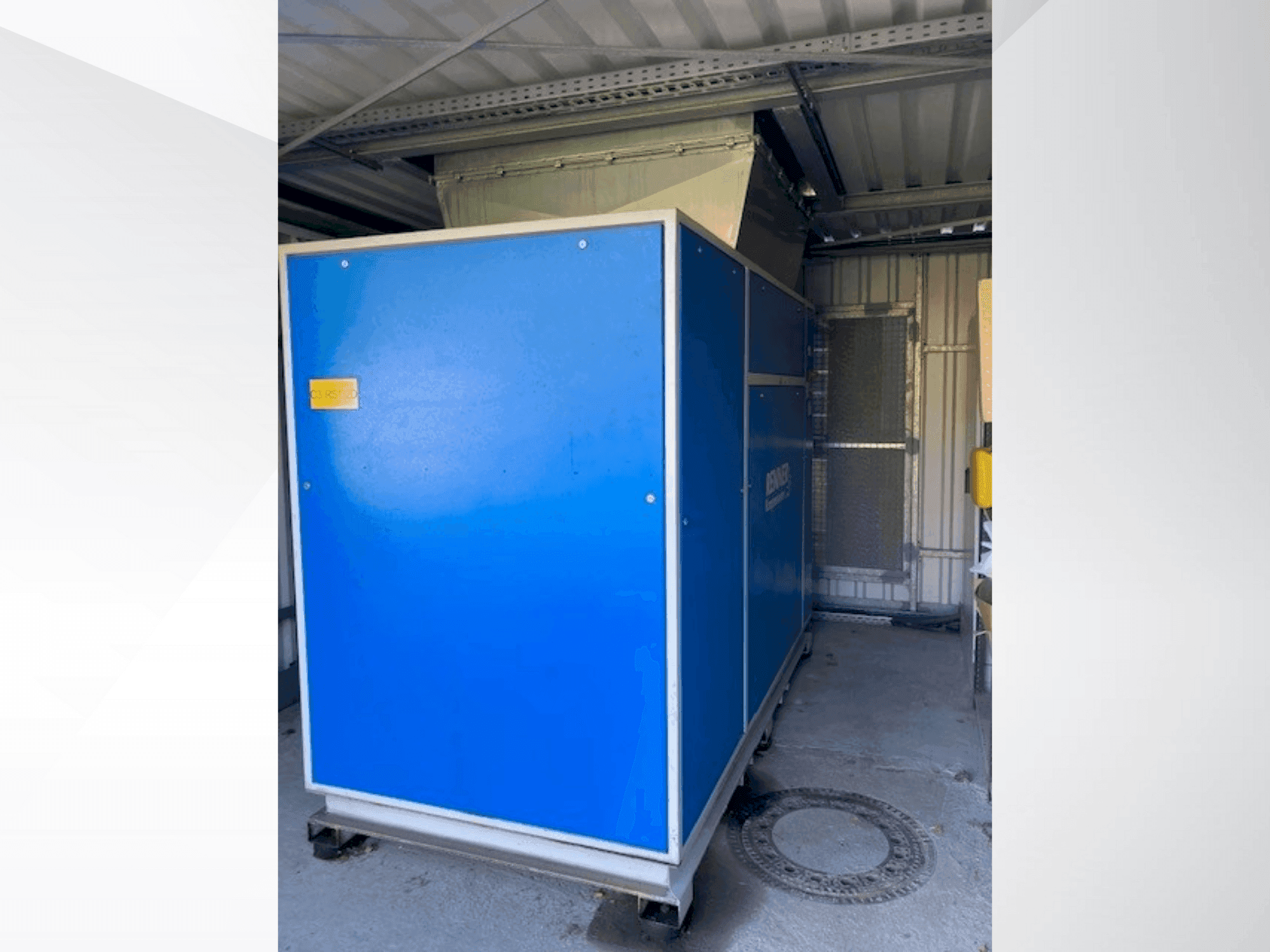 Čelní pohled  na RENNER RS132D  stroj