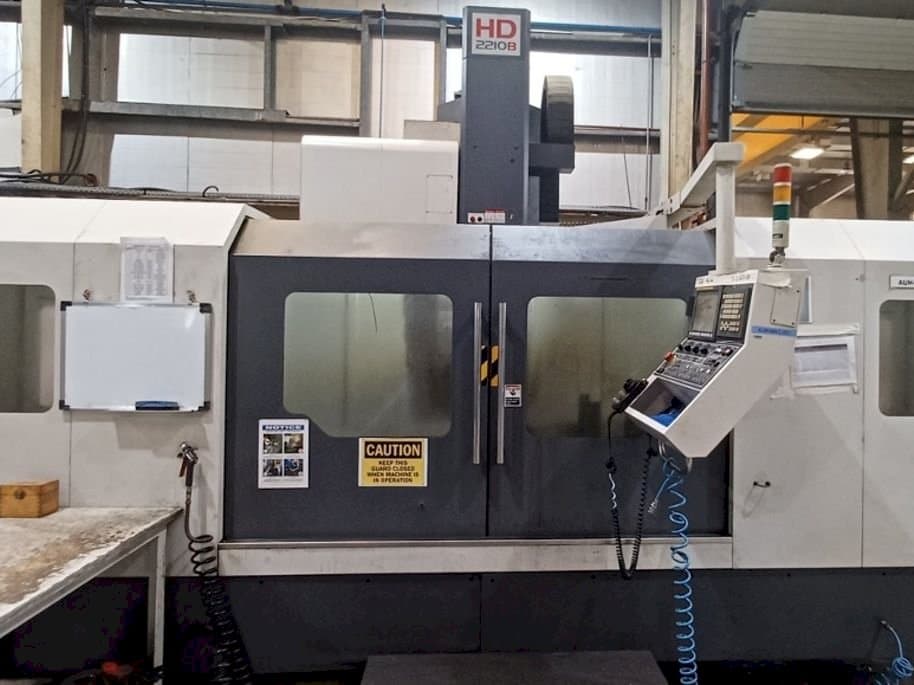 Čelní pohled  na Dugard									 HD 2210B  stroj