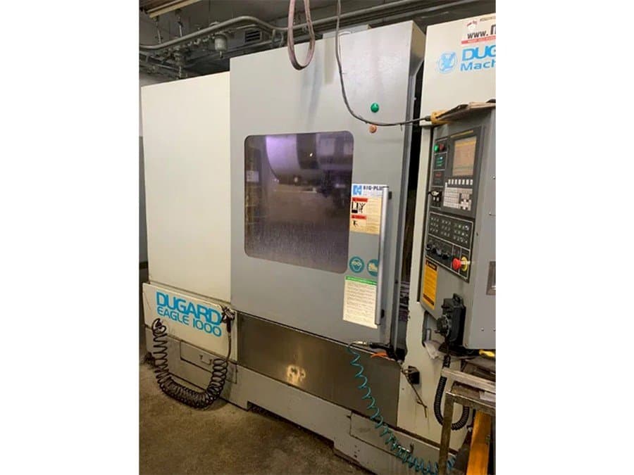 Čelní pohled  na Dugard									 Eagle 1000  stroj