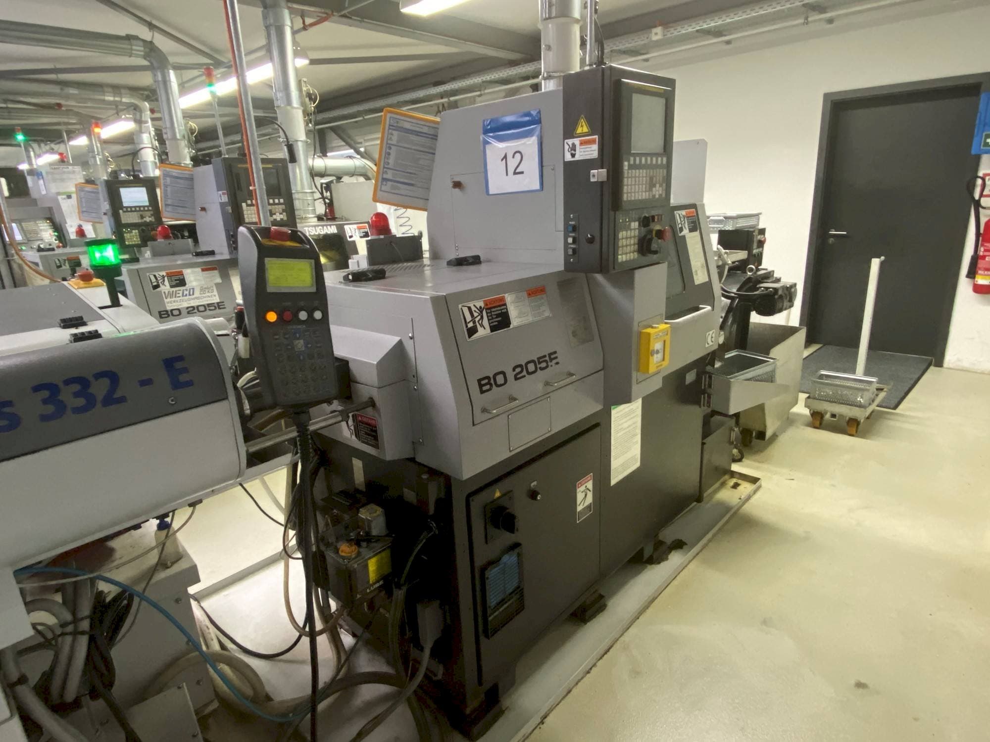 Čelní pohled  na TSUGAMI Bo205 Eii  stroj